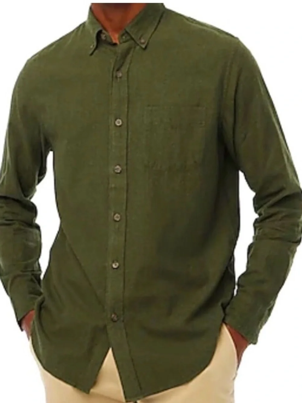 J. CREW FACTORY Brushed Twill Shirt